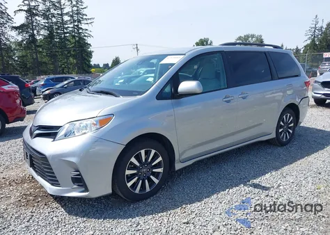 2019 Toyota Sienna Le 7 Passenger из США, поврежденный, VIN 5TDJZ3DC3KS224136